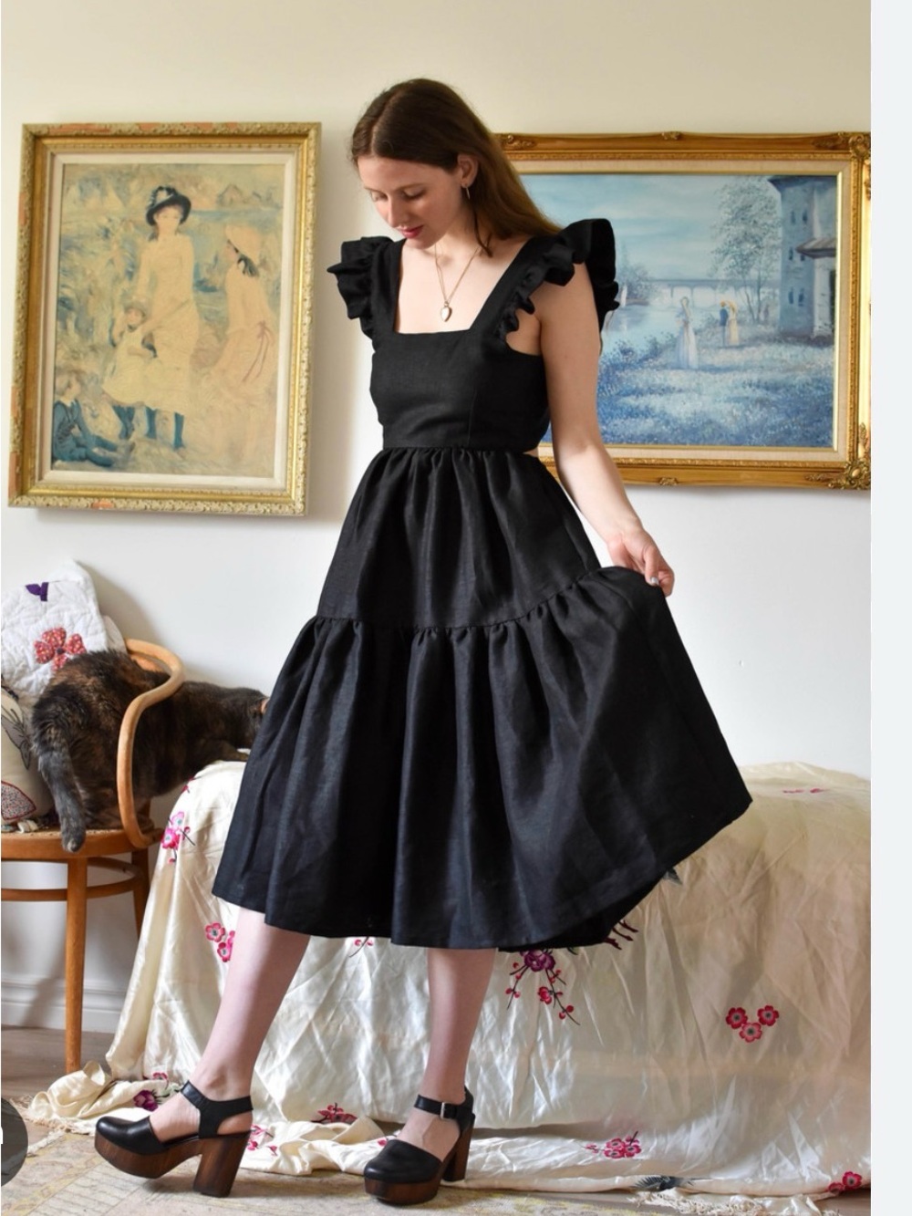 Eliza Faulkner Angelica Ruffle Dress